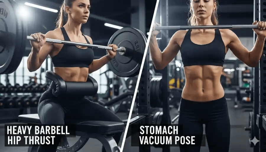 The Blueprint: How to Get Bigger Hips and Small Waist in 90 Days 6 Glute building workout plan for women